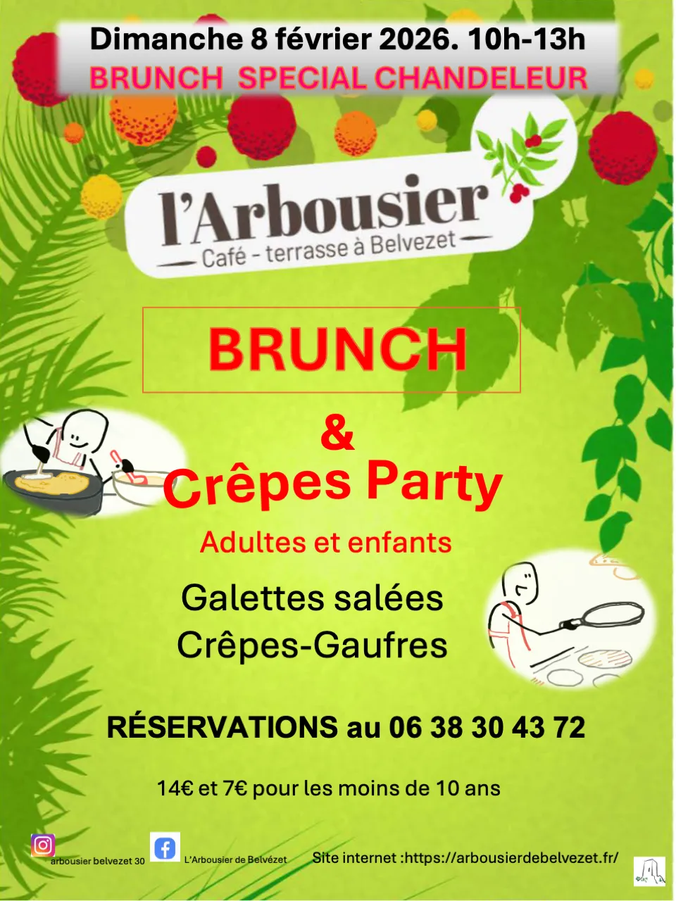 Brunch à l'arbousier