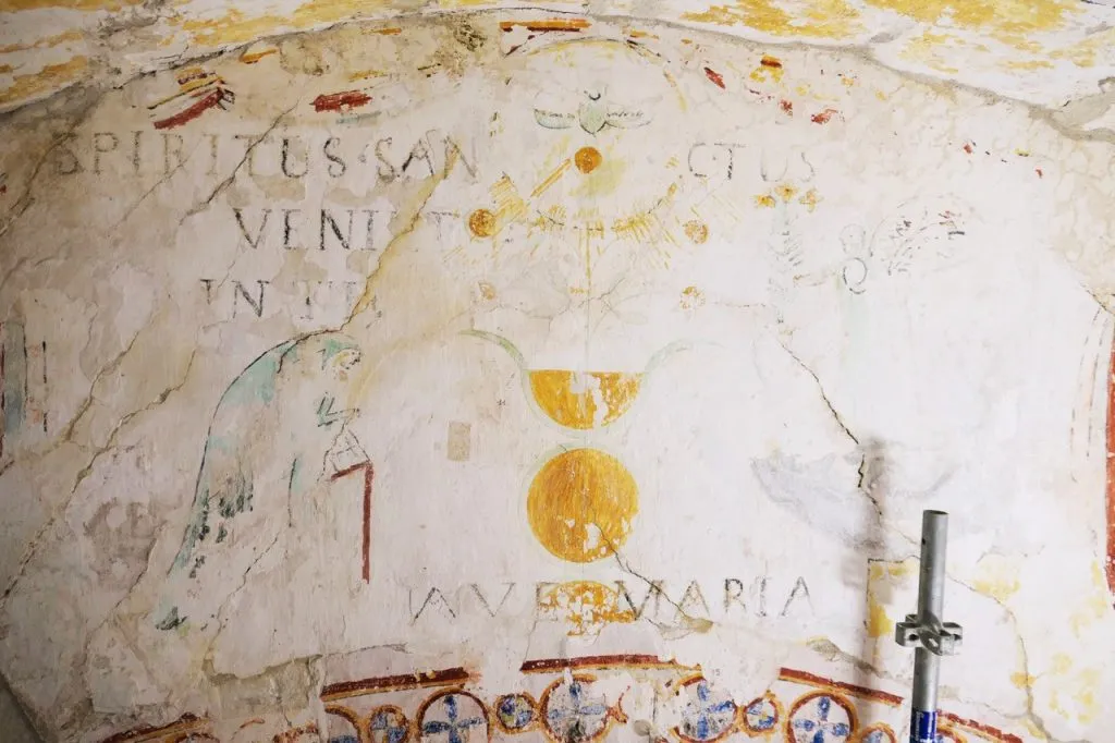 Décors peints de l'ancienne église Saint-André